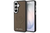 Mobil - Covers & Cases - Karl Lagerfeld Embossed Ring Initials MagSafe Case for Samsung Galaxy S26+ - Brown - 3666339612474