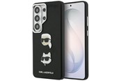 Mobil - Covers & Cases - Karl Lagerfeld Saffiano Double Heads Metal Case for Samsung Galaxy S26 Ultra - Black - 3666339612337
