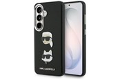 Mobil - Covers & Cases - Karl Lagerfeld Saffiano Double Heads Metal Case for Samsung Galaxy S26+ - Black - 3666339612320