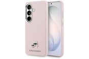 Mobil - Covers & Cases - Karl Lagerfeld Saffiano KC Metal Logo MagSafe Case for Samsung Galaxy S26+ - Pink - 3666339612177