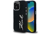 Mobil - Covers & Cases - Karl Lagerfeld FW Jeans Signature Logo iPhone 16 Pro Case - Black - 3666339458461