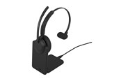 Hovedtelefoner/headset - Jabra Evolve3 45 UC - USB-C with Dongle - Mono (Charging Stand) - 34599-889-889