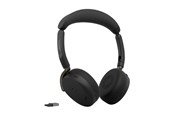 Hovedtelefoner/headset - Jabra Evolve3 65 Flex MS - USB-A with Dongle - Black - 36699-999-999