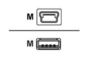 USB kabel - Zebra USB cable - P1031365-055