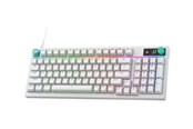 Tastatur - Logitech G G316 X 98 - Gaming Tastatur - Tysk - Hvid - 920-014272