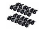Netværkstilbehør - StarTech.com Startech keystone jack - 90° 110 punch down - TAA Compliant - C6KEY110BK24PK
