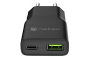 Mobil - Adaptere & Opladere - Natec Ribera power adapter - GaN slim - USB USB-C - 20 watt - NUC-2377