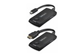 Repeater, boostere, bridges & transceiver - StarTech.com Startech - wireless video/audio/infrared extender - HDMI USB-C - 4KUSBC-WIRELESS-65FT