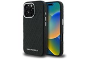 Mobil - Covers & Cases - Karl Lagerfeld FW Stamped Karl MagSafe Case for iPhone 16 Pro Max - Black - 3666339455415