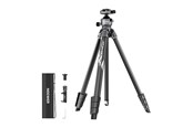 Kamera & objektivtilbehør - Neewer LT07 rejsetripod i aluminium med kuglehoved - LT07
