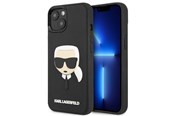 Mobil - Covers & Cases - Karl Lagerfeld KLHCP14MKH3DBK iPhone 14 Plus 6.7 "black / black hardcase 3D Rubber Karl's Head - 3666339086459