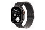 Smartwatch & Sportsur - Apple Watch Ultra 3 GPS + Cellular 49mm Black Titanium Case with Black Titanium Milanese Loop - Small - MF1N4DH/A