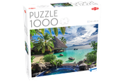 Puslespil - Tactic 1000 pcs puzzle: Tahiti - 61230