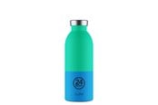 Køkkentilbehør - 24Bottles Clima - Wave - Blue / Green - 500 ml - 24B011