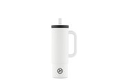 Termokande - 24Bottles - Straw Cup - Ice White - 800 ml - 24B085