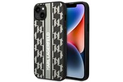 Mobil - Covers & Cases - Karl Lagerfeld KLHCP14MPGKLSKG iPhone 14 Plus 6.7 "hardcase gray / gray Monogram Stripe - 3666339084899