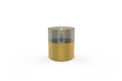 Boligindretning - Tenderflame Lilly 10 Gold/Champagne Glass - TF-600182