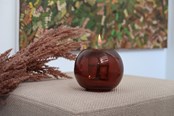Boligindretning - Tenderflame Globus Candle 10 Amber - TF-600936