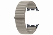 Smartwatch - Tilbehør - Samsung Galaxy Watch9 Fabric Watch Band (M/L) - Mocha - ET-SVL33LDEGEU