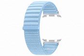 Smartwatch - Tilbehør - Samsung Galaxy Watch9 Fabric Watch Band (M/L) - Blue - ET-SVL33LLEGEU