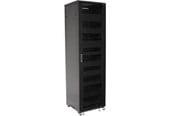 Vægbeslag, AV-Beslag & AV-Møbler - Sanus Foundations Component Series CFR2144 rack - for AV System - black - Max - recommended for - CFR2144-B1