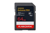 Hukommelseskort - SANDISK Extreme PRO - flash memory card - 64 GB - SDXC UHS-II - SDSDXEM-064G-GN4IN