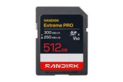 Hukommelseskort - SANDISK Extreme PRO - flash memory card - 512 GB - SDXC UHS-II - SDSDXEM-512G-GN4IN