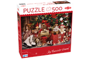 Puslespil - Tactic 500 pcs puzzle: Christmas presents and toys - 60859