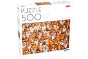 Puslespil - Tactic 500 pcs puzzle: Foxes - 59214