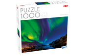 Puslespil - Tactic 1000 pcs puzzle: Northern Lights in Tromso - 56647