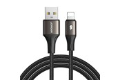 USB kabel - Joyroom Kabel USB til Lightning SA25-AL3 / 3A / 1.2m (sort) - SA25-AL3 1.2m Black