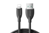 USB kabel - Joyroom Kabel Colorful 3A USB til Lightning SA29-AL3 / 3A / 1,2m (sort) - SA29-AL3 1.2m black