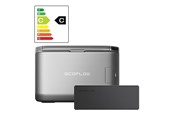 Camping & Friluftsliv - EcoFlow Sæt: Glacier 55L bærbart køleskab + 298Wh batteri. - GLACIER55-EB-HB