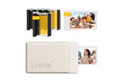 Printer - Liene Pearl N200 Pro 2x3" bærbar fotoprinterkit (Gold) - Farvesublimering - CU002-65002