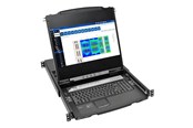 KVM-switch - Tripp Lite Eaton  Series NetDirector 8-Port Rackmount Console HDMI KVM Switch 17" LCD IP Remote Access - B030-008-17-IP