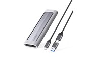SSD - ORICO AXM2-G2-V1 M.2 NVME USB-C/USB-A to USB-C 10Gb/s Disk Drive - Gray - AXM2-G2-V1-GY-BP