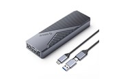 SSD - ORICO CNM2-G20 M.2 NVME USB-C 3.2 20Gb/s Disk Drive - Gray - CNM2-G20-GY-BP