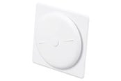 Ventilation - Duka 68.6 tallerkenventil hvid - 109734