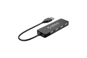 USB hub - ORICO FL01 USB-A Hub Docking Station 4x USB-A 2.0 - Black USB hub - USB 2.0 - 4 ports - Sort - FL01-BK-BP-HW-HU