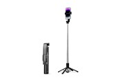 Mobil - Andet Tilbehør - ORICO Selfie stick Orico SPN100 1/4" tripod for phone camera with 360 degree rotation Bluetooth 5.2 - black - SPN100-BK-BP-HU