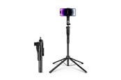 Mobil - Andet Tilbehør - ORICO Selfie stick Orico SPN185 1/4" tripod for phone camera with 360 degree rotation Bluetooth 5.2 - black - SPN185-BK-BP-HU