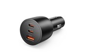 Mobil - Adaptere & Opladere - ORICO PowerLink 165W USB-A + 2x USB-C Car Charger - Black - PL-165-1A2C-BK-EP-HU