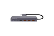 USB hub - Canyon DS-16 13-i-1 USB-C Hub 4K, Grå USB hub - Grå - CNS-TDS16