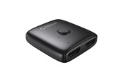 Skærmkabel - ORICO AS2-A1 HDMI Adapter Bi-directional Splitter - Black - HS2-A1-BK-EP-HU