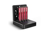 Harddisk - tilbehør - AXAGON ADSA-M2C44 dockingstation til lagerdrev - ADSA-M2C44
