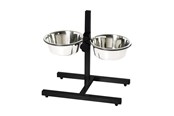 Hunde - Nobby Foderstander m/2 skåle justerbar 4 L - L72830