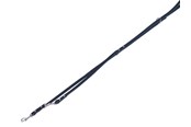 Hunde - Nobby Dressurline TABIL 200 cm 14 mm Sort - L80929-05