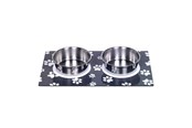 Hunde - Nobby Skål magnetisk-sæt, 2 x 920 ml, Rød - L73818