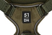 Hunde - 51 Degrees North 51 - Wanderful - H Harness - Trail - Khaki - S - 51AWFHT403