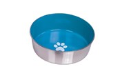 Hunde - Nobby Skål Heavy Paw, skridsikker, 2,70 L, blå - L73480